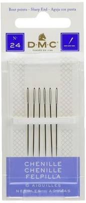 DMC Chenille Hand Needles, Size 24 6/Pkg