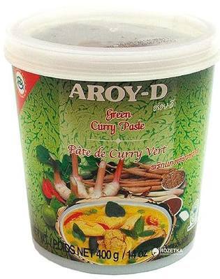 14oz Aroy D Green Curry Paste (Pack of 1)
