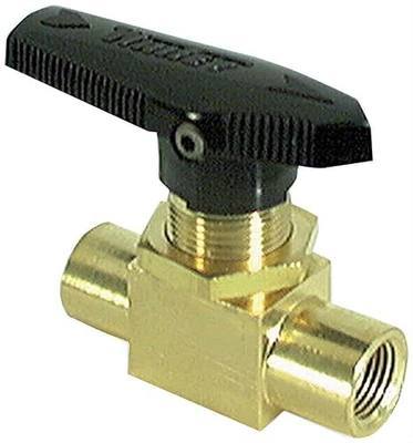 Allstar Performance ALL48010 1/8" NPT Inlet/Outlet Manual Brake Shut-Off Valve