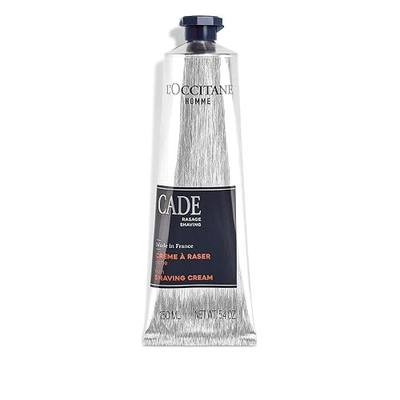 L'OCCITANE Cade Shaving Cream: Rich, Creamy Foam, Smooth Shave, With Shea Butter, Reduce Feelings of Tightness & Irritation, Made in France