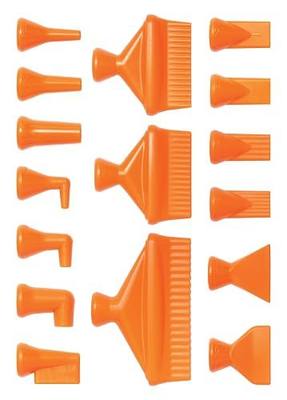 Loc-Line - 41490 Coolant Hose Component, Acetal Copolymer, 16 Piece Nozzle Rama Set, 1/4" Hose ID