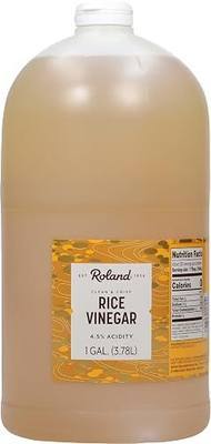 Roland Rice Wine Vinegar, 128 Ounce
