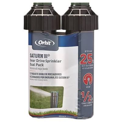 Orbit 55469 Saturn III Gear-Drive Rotor Water Sprinkler (2-Pack)