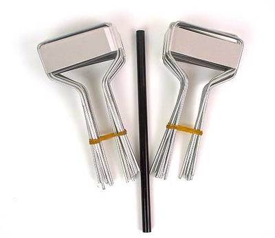 Bosmere Small-Faced Zinc Metal Plant Marker with Carbon Pencil, 5" High (Pack of 20)