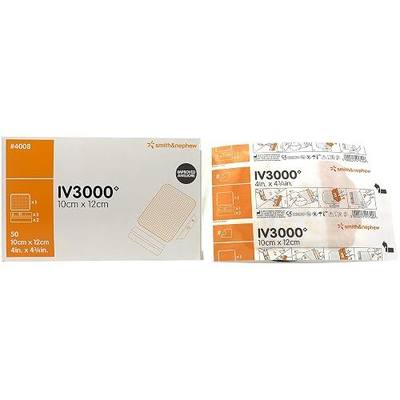 OpSite IV 3000 Dressing, Opsite Iv Drs Trn 4X4.75 in, (1 BOX, 50 EACH)
