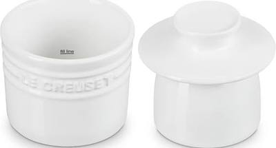 Le Creuset Stoneware Butter Crock, 6 oz., White