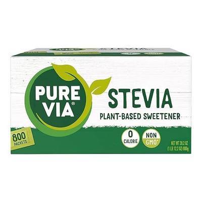Pure Via Stevia Sweetener 28.2oz (800 packets)