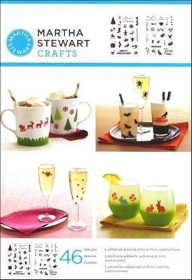 Martha Stewart Crafts Adhesive Stencils (5.75 by 7.75-Inch), 32304 46 Holiday Icons II Designs (92509)