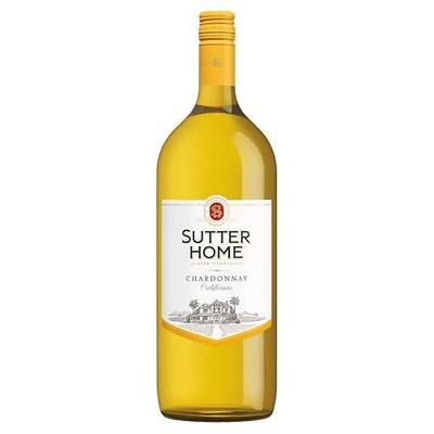 Sutter Home Chardonnay White Wine, 1.5L Wine Bottle