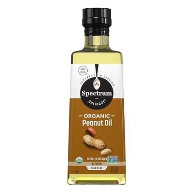 Spectrum Naturals Organic Refined Peanut Oil, 16 oz
