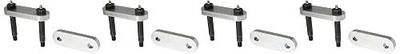 MORryde MOR/RYDE 213.3008 UO12-021 Heavy Duty Shackle Upgrade Kit, Stock/Equaflex 3-1/8" Shackles - Tandem Axle