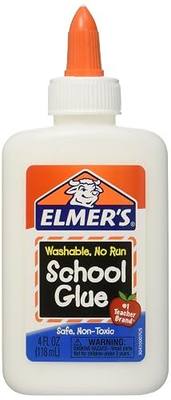 Elmer's Washable School Glue 4 Fl Oz / 118 Ml (Pack of 6)