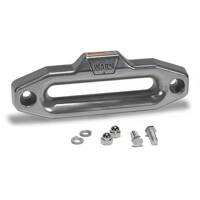 WARN 87914 Hawse Style Winch Fairlead, Polished Aluminum