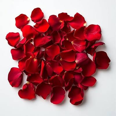 GlobalRose 5000 Fresh Red Rose Petals - Real Petals for Delivery - Perfect for Anniversary