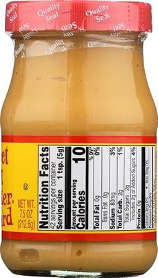 Sweet Hot Mister Mustard 7.5 Ounce ( Pack of 2)