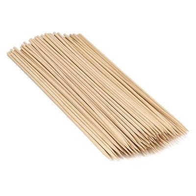 BambooMN - 5mm Sharp-Point Multipurpose Food Bamboo Skewers - 17.3" (44cm) - 300 Pieces