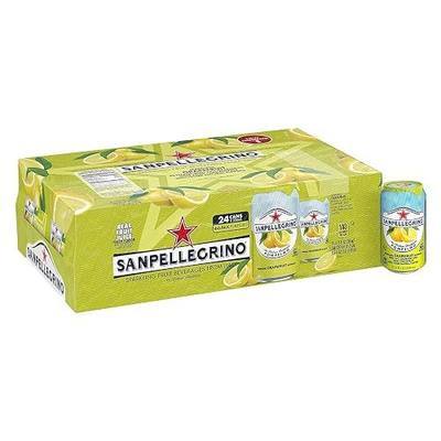 Sanpellegrino Italian Sparkling Drink Pompelmo, Sparkling Grapefruit Beverage, 24 Pack of 11.15 Fl Oz Cans