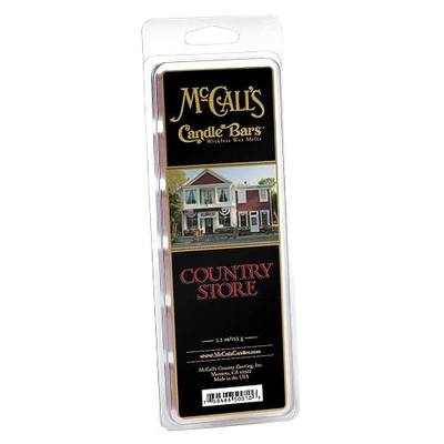 McCall’s Candles | Country Store | Scented Wax Melt | Apples, Cinnamon, Orange, Rosehips & Spices | 6-Piece Break-Apart Bar | 12–24 Hours Per Wedge | Poured in the USA | 5.5 oz