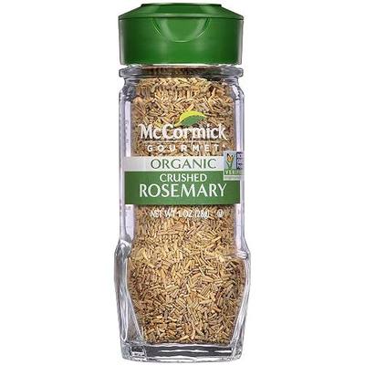 McCormick Gourmet Organic Crushed Rosemary, 1 oz (Pack of 3)