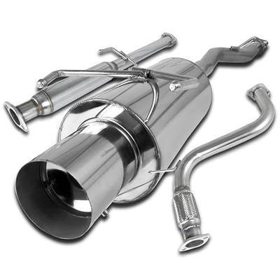 Spec-D Tuning N1 Style Exhaust Catback System Compatible with 1994-1997 Honda Accord 4-Cylinder Models