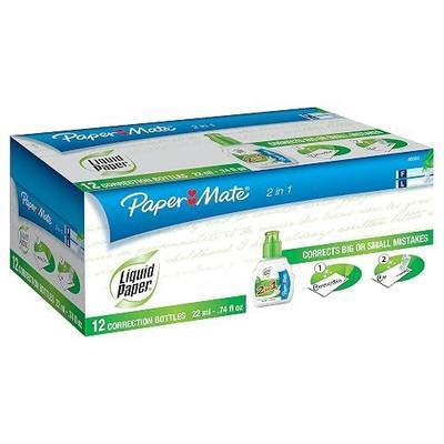 PAP42030 - Paper Mate Liquid Paper 2-in-1 Correction Fluid