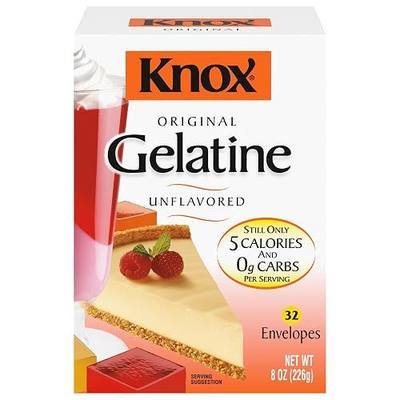 Knox Gelatine, 32 ct Packets, Original Unflavored, 1.5 lb Bag
