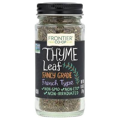 Frontier Thyme Leaf Cut and Sifted, 0.85-Ounce Bottle