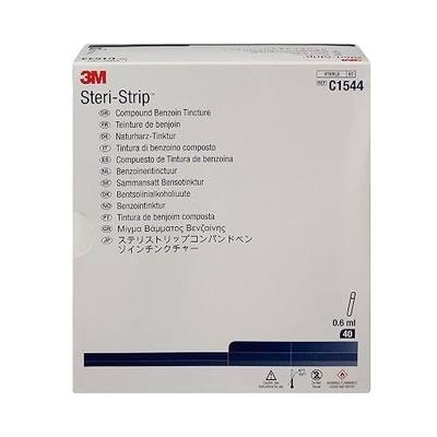 3M Steri-Strip Compound Benzoin Tincture, 2/3cc Vial, 40/Bx, 3MC1544
