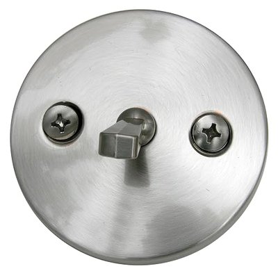 Simpatico 00_STCLL4GA_FH 31593A Bath Tub With Round Trip Lever Face Plate With Screws, Antique Brass