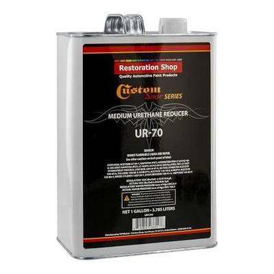 Restoration Shop UR70 Medium Urethane Reducer, Gallon, Mid Temperature Automotive Paint Thinner for 70-85°F, Professional Grade Viscosity Reducer for Acrylic Enamel, Urethane Basecoat, and Clearcoat