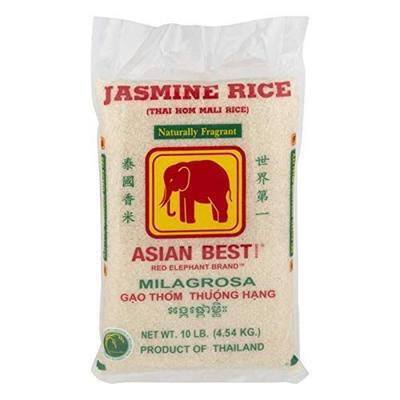 Asian Best Jasmine Rice, 10 Pound, 160 ounce