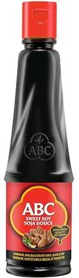 ABC Sweet Soy, Black Dark Marinade, 20.3 Oz, Savory Sauce, Dip, Stir-fry, Glaze, Vegan, No MSG, Plant-based, Halal, Umami Flavor, Indonesian Kecap Manis Made with Coconut Sugar