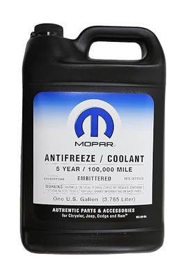 Genuine Mopar Parts 68048953AC Antifreeze/Coolant - 1 Gallon Bottle | Genuine 5 Year / 100,000 Mile OAT Concentrate, Not Premixed, -34F to 276F, OEM Fluid for Jeep, Chrysler, Dodge, Ram
