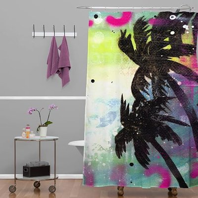 Deny Designs Sophia Buddenhagen Oasis Shower Curtain, 69" x 90"