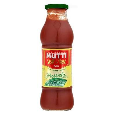 Mutti, Passata Basil, 25 Ounce