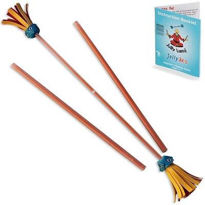 Orange Jolly JRS Beginner Juggling Flower Sticks