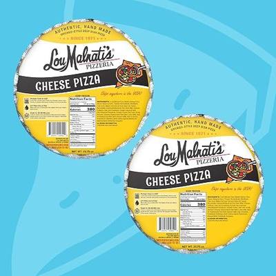 Lou Malnati’s Chicago Deep Dish Pizza, 2-Pack (2 Cheese) | Handmade, Restaurant Quality