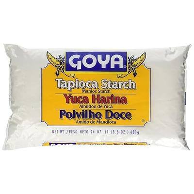 Goya Yuca Flour (Tapioca) 24 Ounces | For Arepas, Empanadas and Latin Dishes, Kitchen Baking Staple, Goya Yuca Flour 24 Ounces, Great for Snacking and Sharing