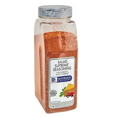 McCormick Culinary Salad Supreme Seasoning, 24 oz - One 24 Ounce Container of Salad Seasoning with High-Quality Spices, Use in Pasta Salads, Traditional Salads, Vegetables and More
