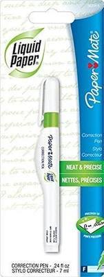 Paper Mate Liquid Paper Correction Pen, 7 mL