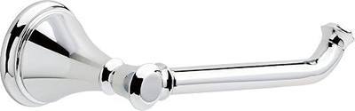 Delta Single Post Toilet Paper Holder | Polished Chrome | Wall Mount | Cassidy Bathroom Accessories