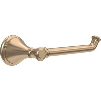 Delta Single Post Toilet Paper Holder | Champagne Bronze | Wall Mount | Cassidy Bathroom Accessories