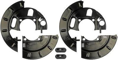Dorman 924-222 Rear Brake Dust Shield - 1 Split Pair Compatible with Select Cadillac / Chevrolet / GMC Models (OE FIX)