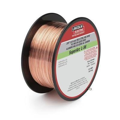 LINCOLN ELECTRIC CO ED030631 0.025(0.6 mm) L-56 2LB Mig Wire
