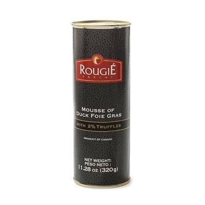 Mousse of Duck Foie Gras with 2% Truffle by Rougie (11.28 ounce)