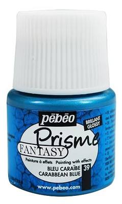 Pebeo Fantasy Prisme, 45 ml Bottle - Caribbean Blue