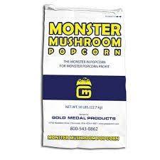 Monster Mushroom Popcorn, 50 lb Bag