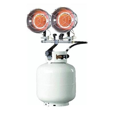 Mr. Heater Original 30,000 BTU Electric Spark Double Tank Top Radiant Propane Heater
