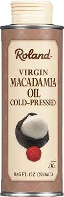 Roland Foods Virgin Cold-Pressed Macadamia Oil, Specialty Imported Food, 8.45 Ounce, Pack of 1