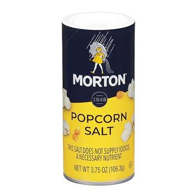 Morton Popcorn Salt Seasoning, 3.75 Ounce Shaker (Pack of 1)